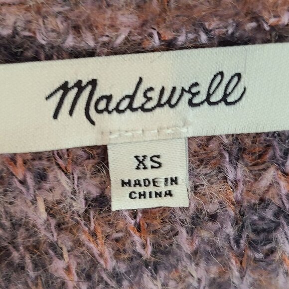 Madewell Space-Dyed Eaton Puff-Sleeve Pullover Sweater  Size XS - Picture 7 of 12